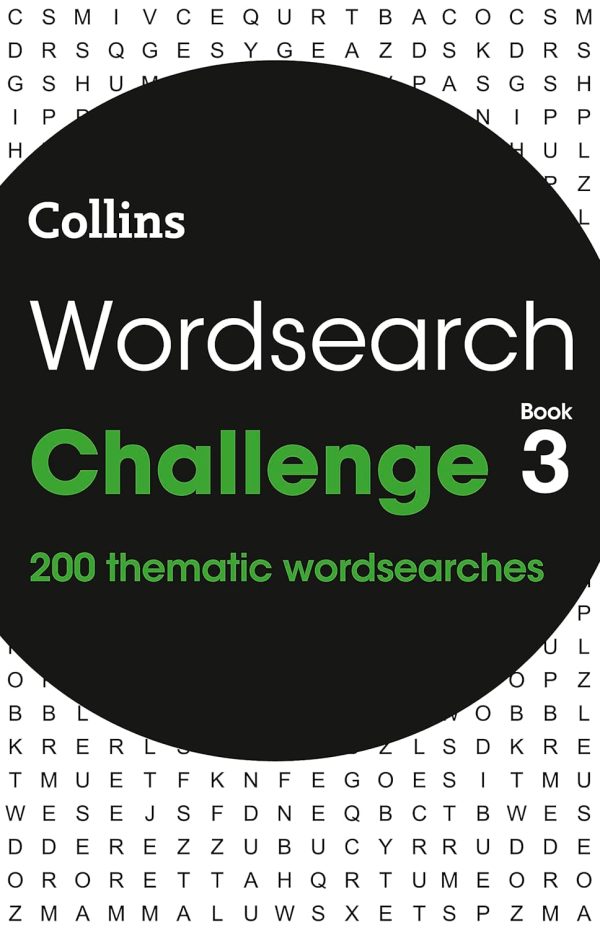 Wordsearch Challenge Book 3: 200 themed wordsearch puzzles