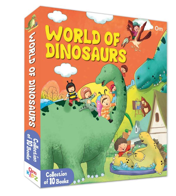 World of dinosaurs: Set of 10 Books (Boxset)