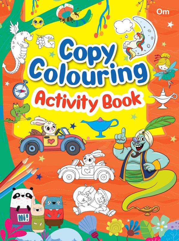 Copy colouring Activity book