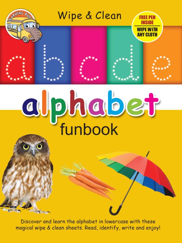 Wipe & Clean alphabet Funbook