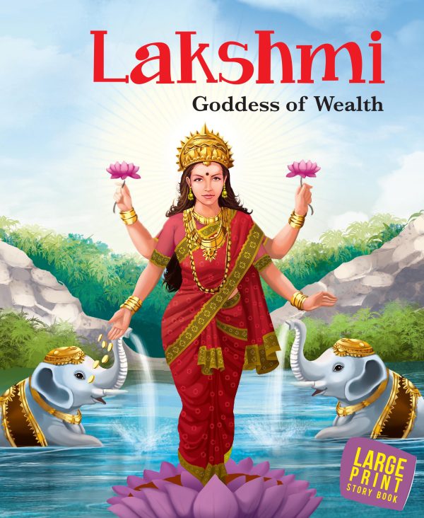 Lakshmi Goddess of Wealth : Large Print