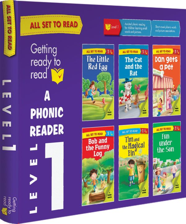 A Phonic Reader Level 1 Box