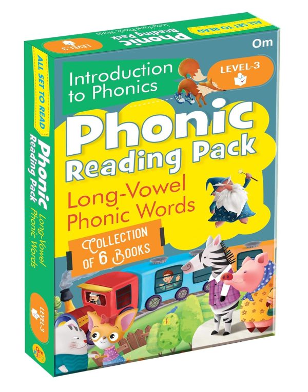 All Set to Read: Phonic Reading Pack Level 3: Long Vowel Phonic Words for Children | Children's Book on Reading Phonics | Early Reading Skills | Fun Activities & Stories