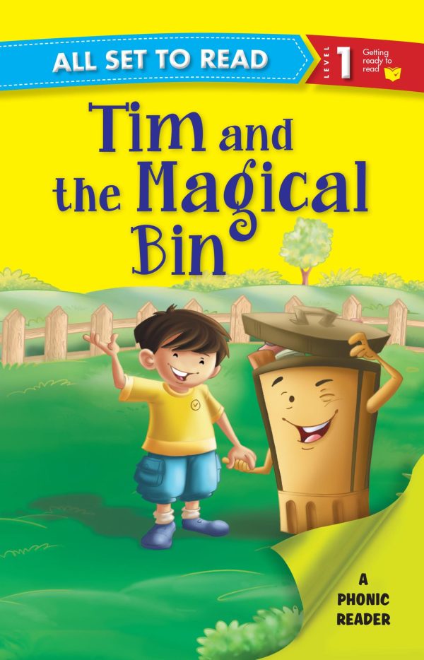 All set to Read A Phonics Reader Tim and the Magical Bin