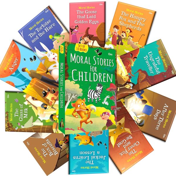 Moral Stories for Children (Set of 10 books) Boxset