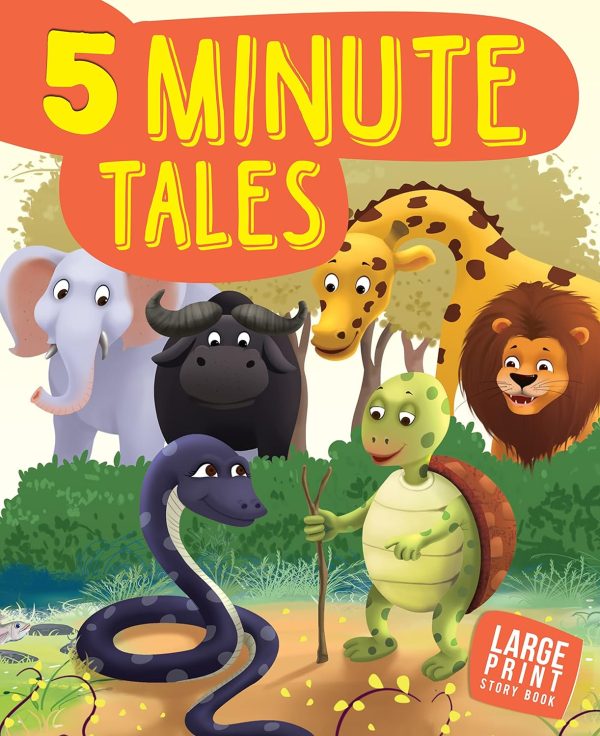 5 Minute Tales : Large Print (Paperback)