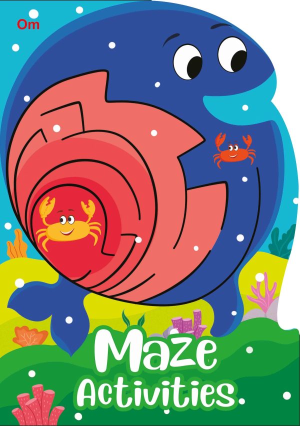 Maze Activities: Cutout Activities book - Activity book for Children