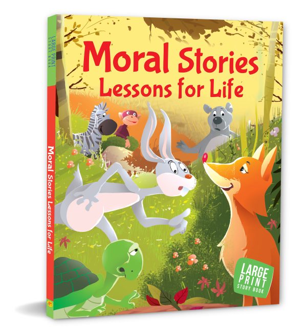 Story Book: Moral Stories Lessons for Life - Large Print Story book