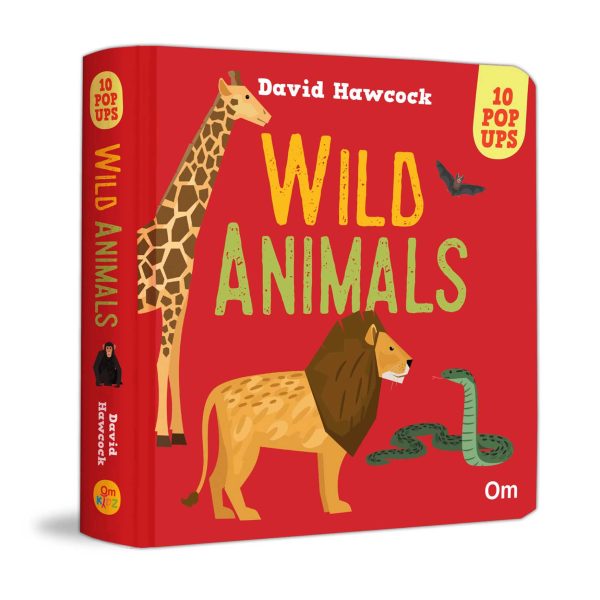 Pop-up Wild Animals: Amazing 10 Pop-Ups for the young ones - Pop up Board book for children - Children Age 3 - 5 Years (3D Pop-up Book)