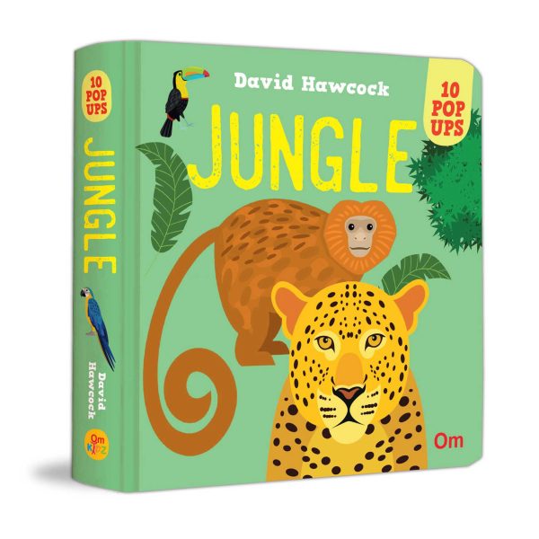 Pop-up Jungle: Amazing 10 Pop-Ups for the young ones - Pop up Board book for children - Children Age 3 - 5 Years (3D Pop-up Book)