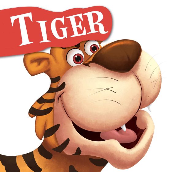 Tiger : Cutout Board Book