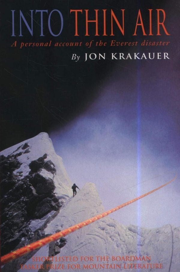 Into Thin Air A Personal Account Of Everest Disast