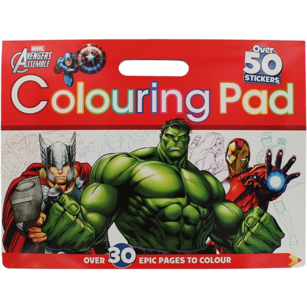 Marvel Colouring Pad