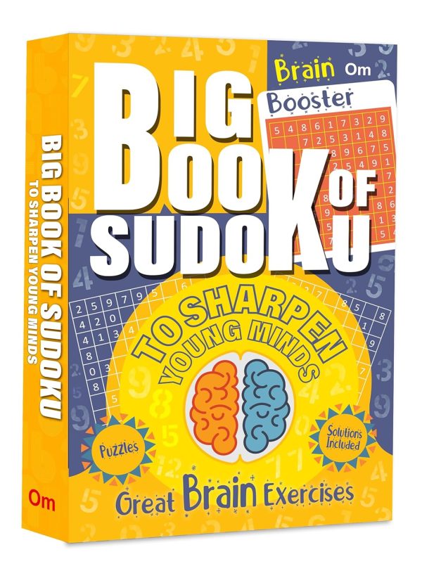 Big Book of Sudoku - To Sharpen Young Minds - Great Brain Exercises - Brain Booster Puzzles for all ages