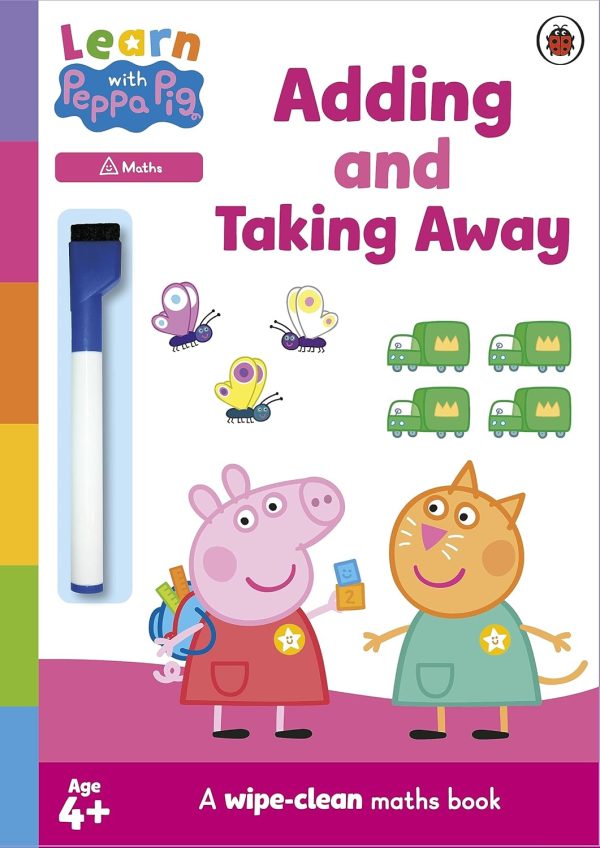 Learn With Peppa: Adding And Taking Away Wipe-Clean Activity Book