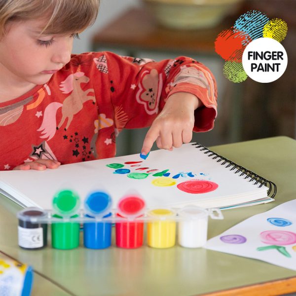 MILAN_Case Of 6 Bottles Of 25Ml Finger Paint -  (Code_031506)