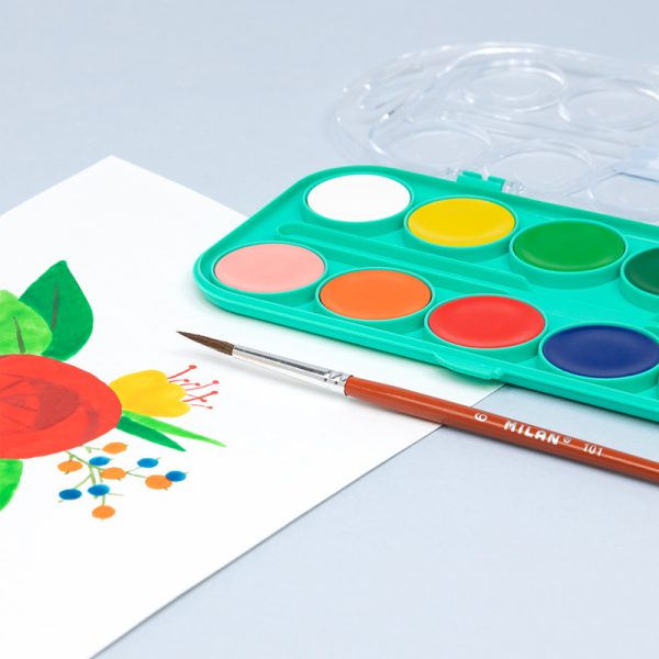 MILAN_Set Of 12 Watercolour Tablets -  (Code_053312P)