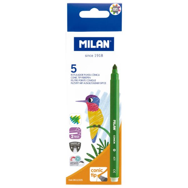 Milan Conical Tip Fibrepens