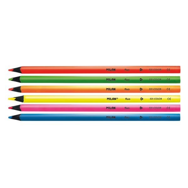 MILAN_Black Wood Fluo Pencil (Code_0752306)