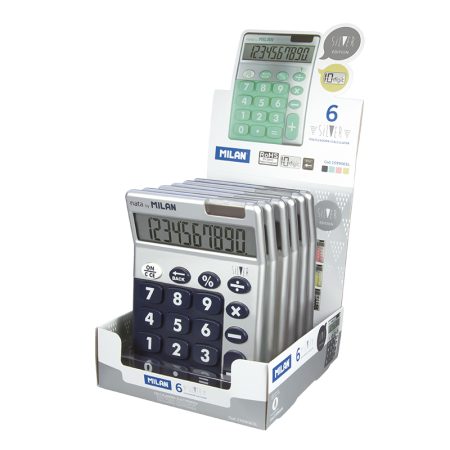 Milan Calculator Silver