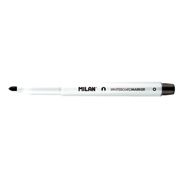 Milan White Board Marker Black Bullet Tips