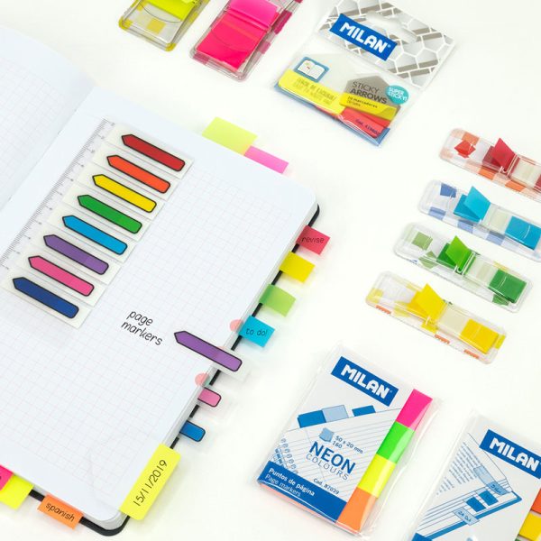 MILAN_Pop-Up Flags 4 Colours Sticky Notes -  (Code_4111604)