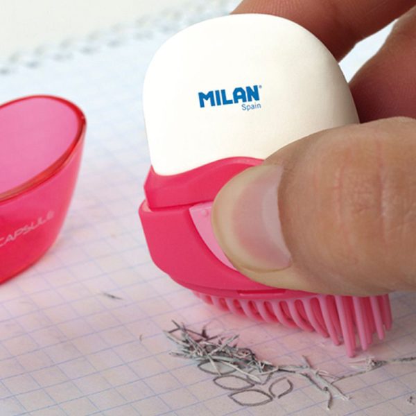 Milan Capsule Eraser & Brush