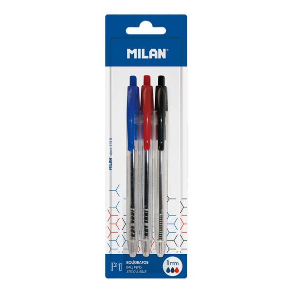 Milan Blister Ball Pens