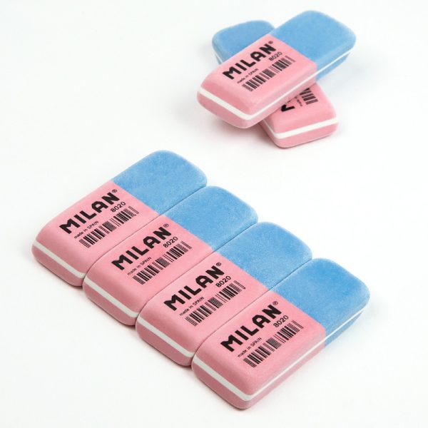 Milan Natural Erasers/Rubber