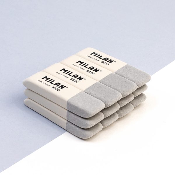 Milan Natural Erasers/Rubber