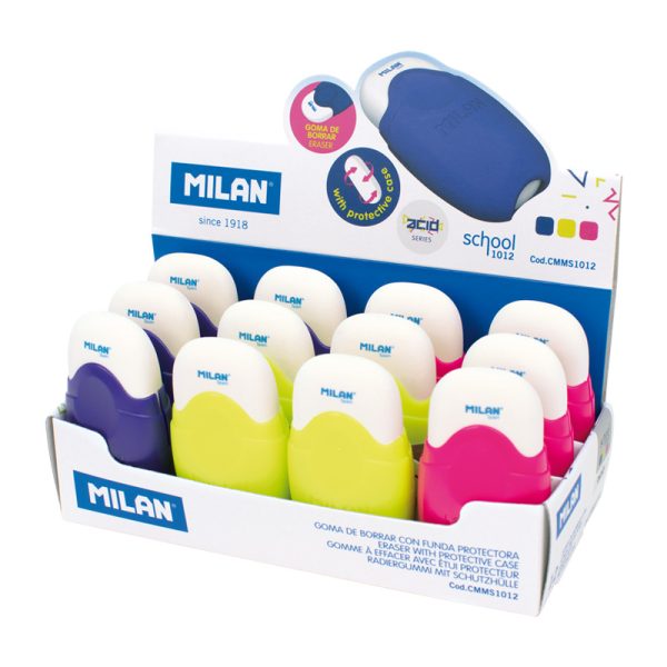 Milan School Fluo Eraser