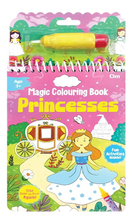 Magic Colouring Book Princesses