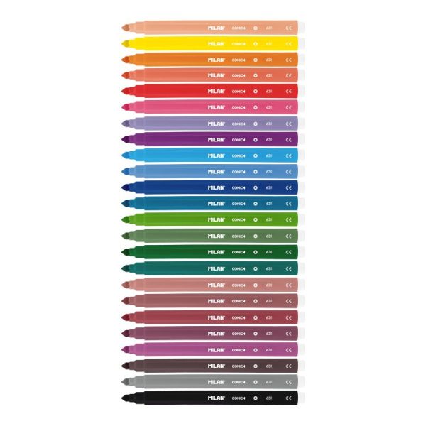 Milan_Cone-Tipped Water-Based Fibrepens 1 Pcs.