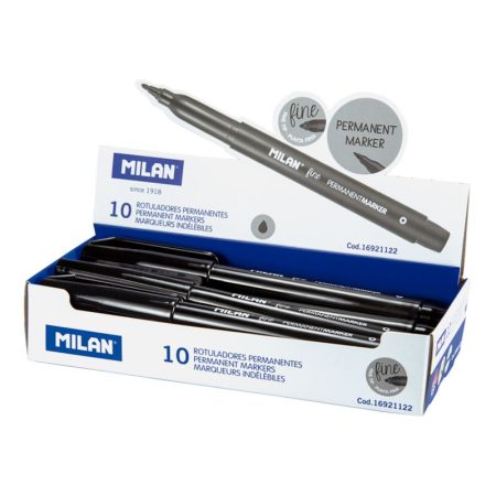 Milan_Fine Tip Permanent Black Marker