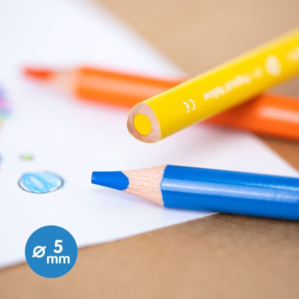 Milan_Maxi Triangular Coloured Pencils 1 Pcs.