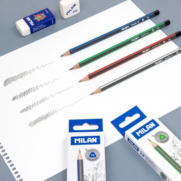 Milan_Triangular B Graphite Pencils