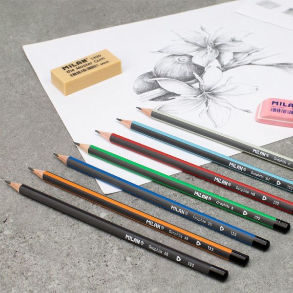 Milan_Triangular B Graphite Pencils