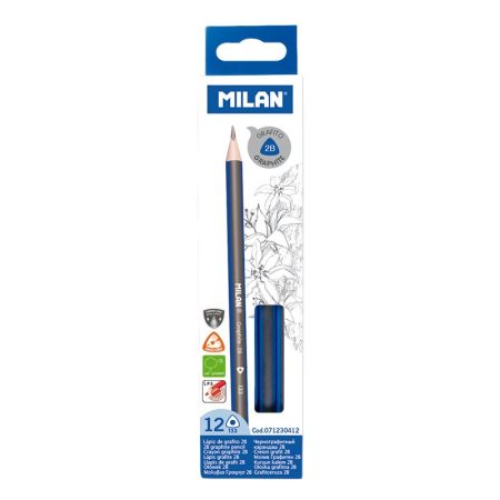 Milan_Triangular 2B Graphite Pencils