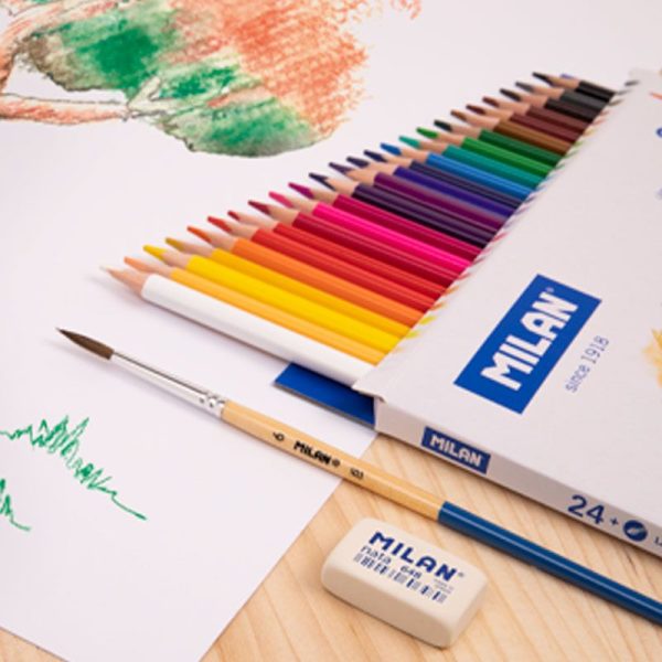 Milan_Water Soluble Coloured Pencils 1 Pcs.