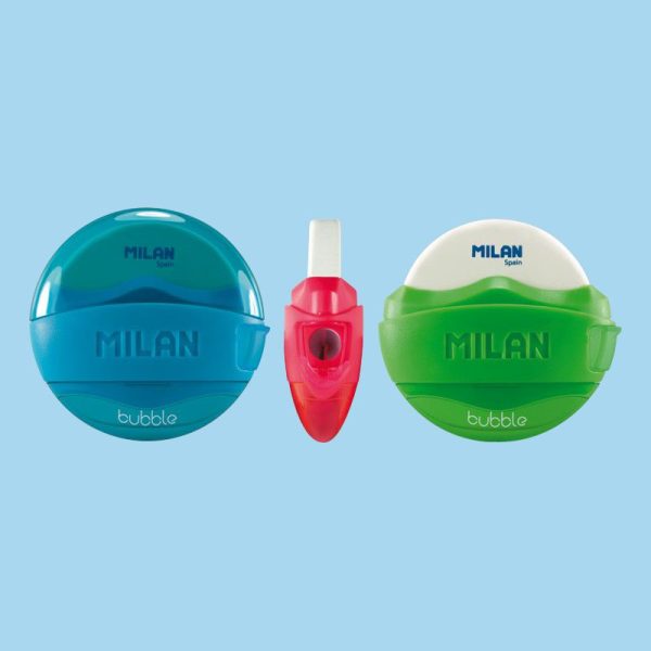 Milan_Eraser with Pencil Sharpener