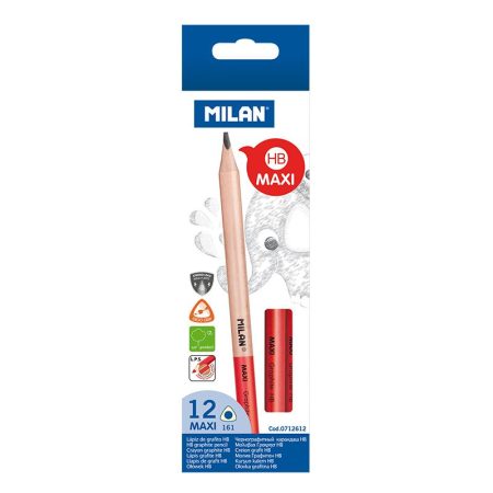 Milan_Triangular Maxi HB Graphite Pencils