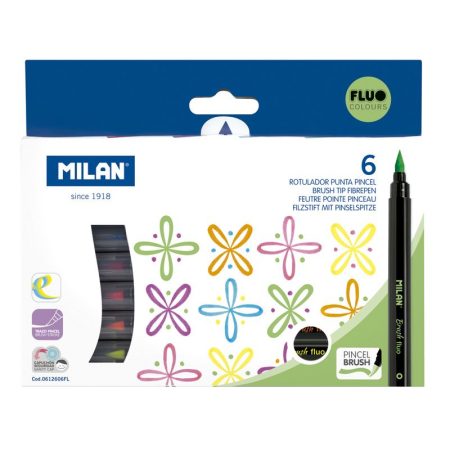 Milan_Brush-Tipped Fibrepen Fluo 1 Pcs.