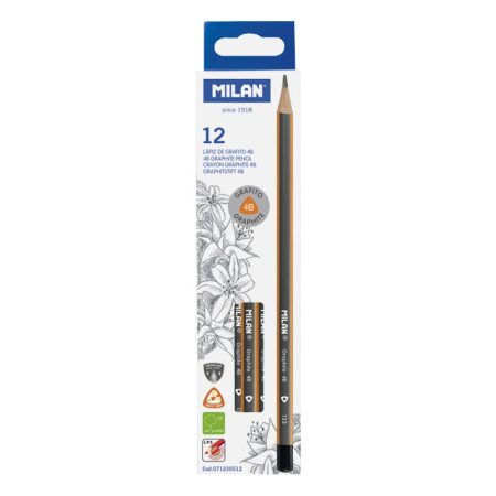 Milan_Triangular 4B Graphite Pencils