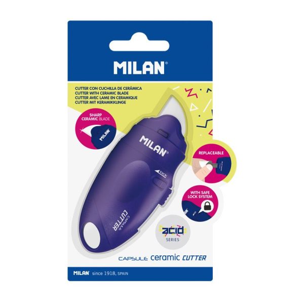 Milan_Blister Capsule Cutter Blue 1 Pcs.