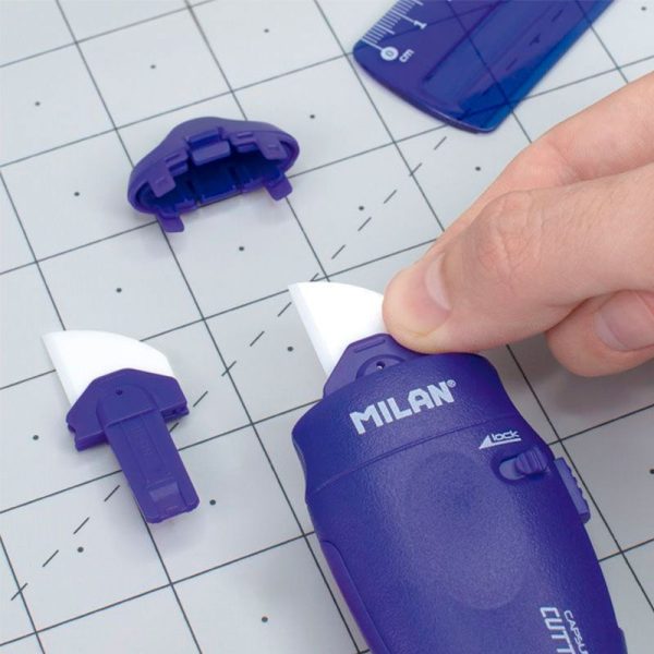 Milan_Blister Capsule Cutter Blue 1 Pcs.