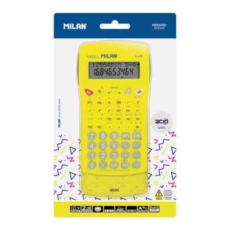 Milan_Blister 228 Func.Scientific Calcu. Yellow 1 Pcs.