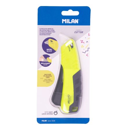 Milan_Blister Cutter Compact Yellow 1 Pcs.