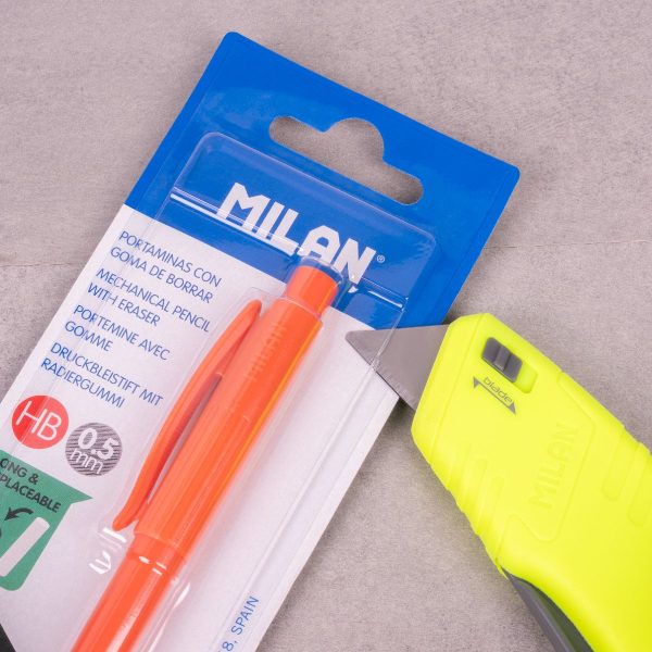 Milan_Blister Cutter Compact Yellow 1 Pcs.