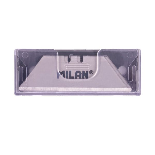 Milan_Blister 10 Metal Blades Cutter Compact 1 Pcs.