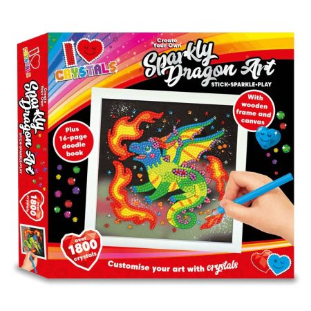 Create Your Own Sparkly Dragon Art